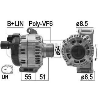 Kintamosios srovės generatorius ERA 209468