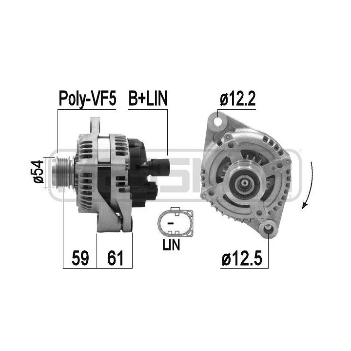 Kintamosios srovės generatorius ERA 209469
