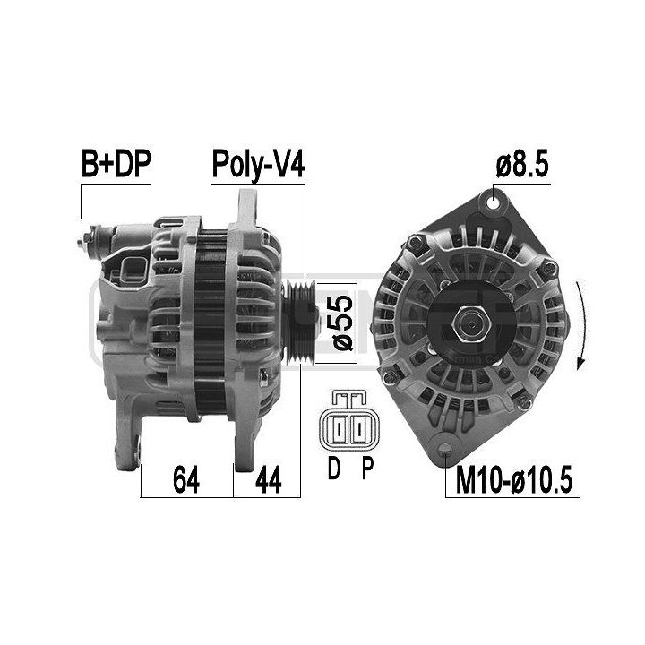 Kintamosios srovės generatorius ERA 209487A