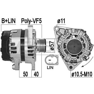 Kintamosios srovės generatorius ERA 209511