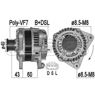 Kintamosios srovės generatorius ERA 209526A