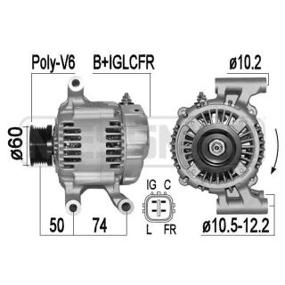 Kintamosios srovės generatorius ERA 209532A