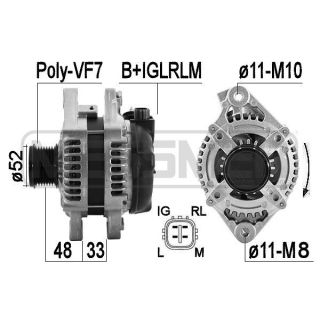 Kintamosios srovės generatorius ERA 209602