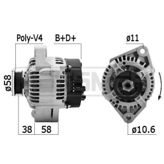 Kintamosios srovės generatorius ERA 209608A