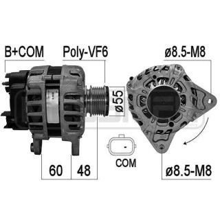 Kintamosios srovės generatorius ERA 209618