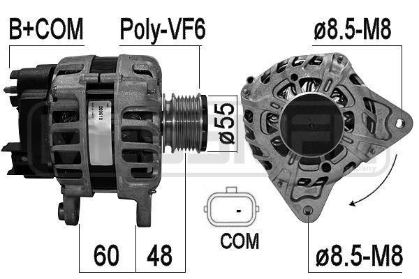 Kintamosios srovės generatorius ERA 209618