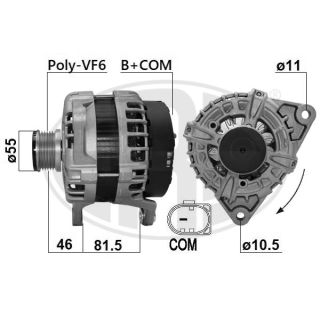 Kintamosios srovės generatorius ERA 209625