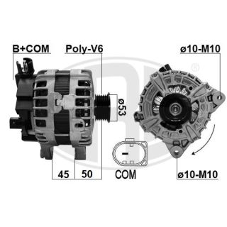 Kintamosios srovės generatorius ERA 209628