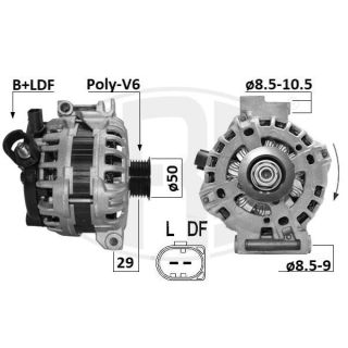 Kintamosios srovės generatorius ERA 209636