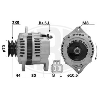 Kintamosios srovės generatorius ERA 209665A
