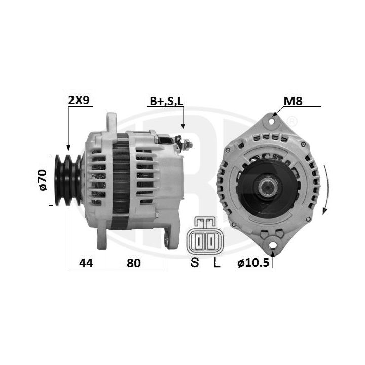Kintamosios srovės generatorius ERA 209665A