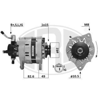Kintamosios srovės generatorius ERA 209670A