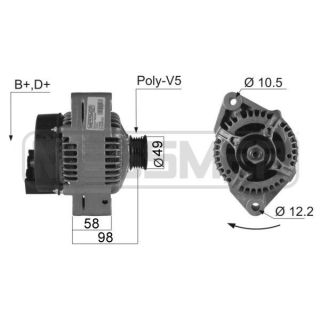 Kintamosios srovės generatorius ERA 210005R