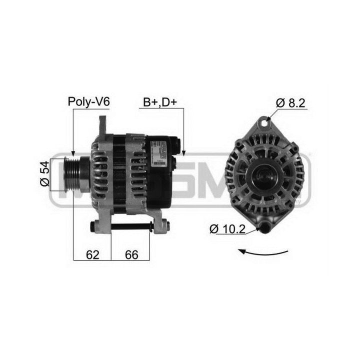 Kintamosios srovės generatorius ERA 210011A