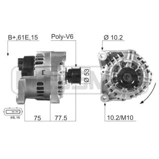 Kintamosios srovės generatorius ERA 210012A