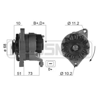 Kintamosios srovės generatorius ERA 210028R