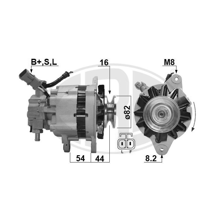 Kintamosios srovės generatorius ERA 210050A