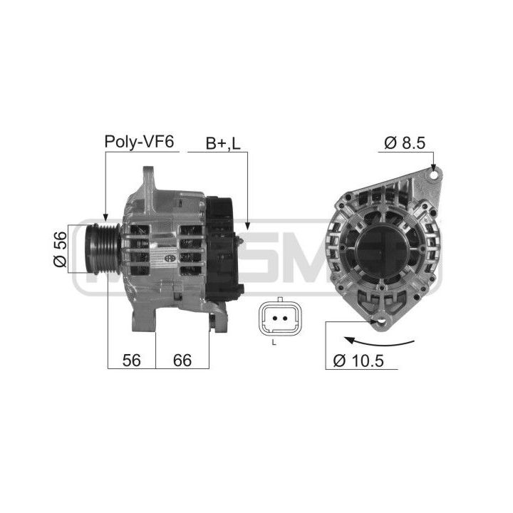 Kintamosios srovės generatorius ERA 210053A