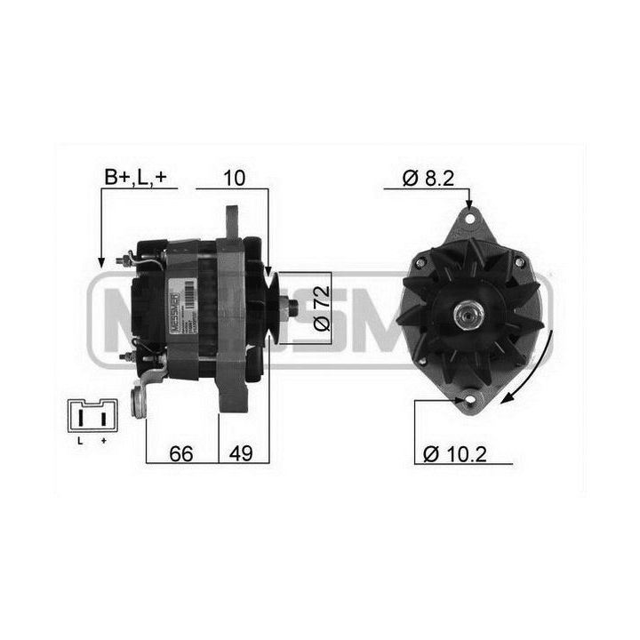 Kintamosios srovės generatorius ERA 210057R