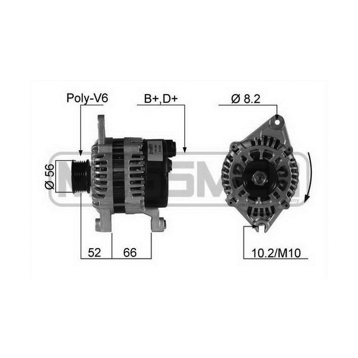 Kintamosios srovės generatorius ERA 210077