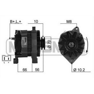 Kintamosios srovės generatorius ERA 210091R