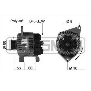 Kintamosios srovės generatorius ERA 210122R