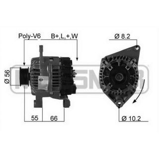 Kintamosios srovės generatorius ERA 210178A