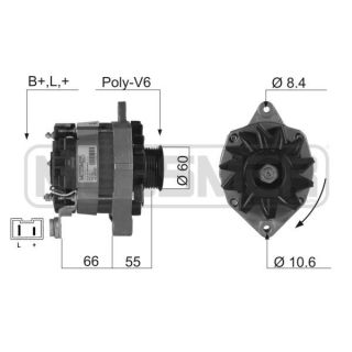 Kintamosios srovės generatorius ERA 210179R