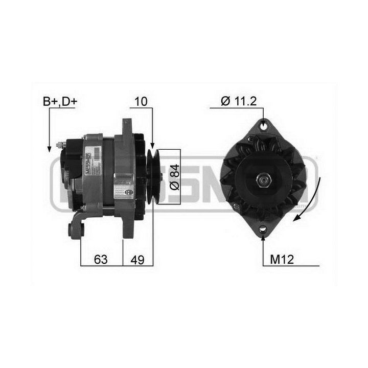 Kintamosios srovės generatorius ERA 210211R
