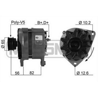 Kintamosios srovės generatorius ERA 210212R