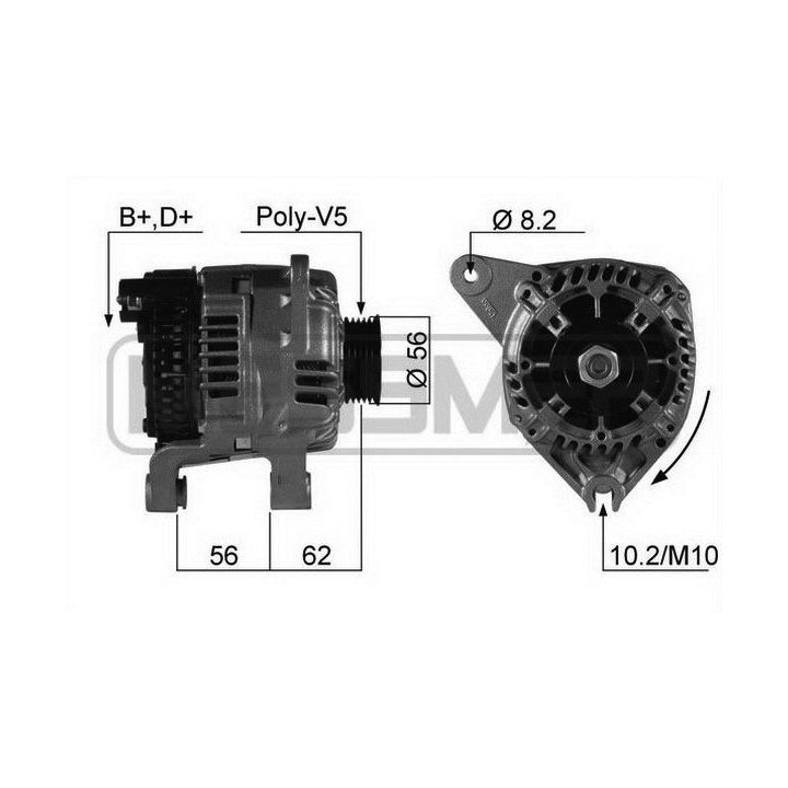 Kintamosios srovės generatorius ERA 210218A