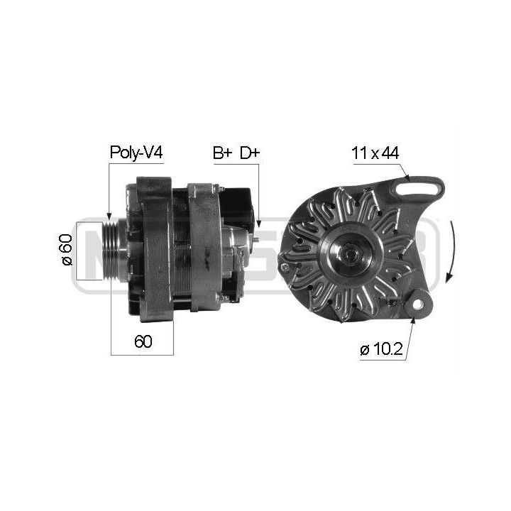 Kintamosios srovės generatorius ERA 210219R