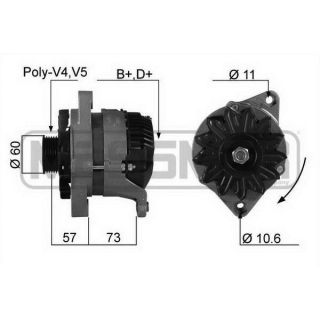 Kintamosios srovės generatorius ERA 210221A