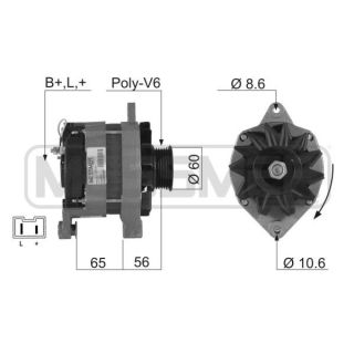 Kintamosios srovės generatorius ERA 210258R