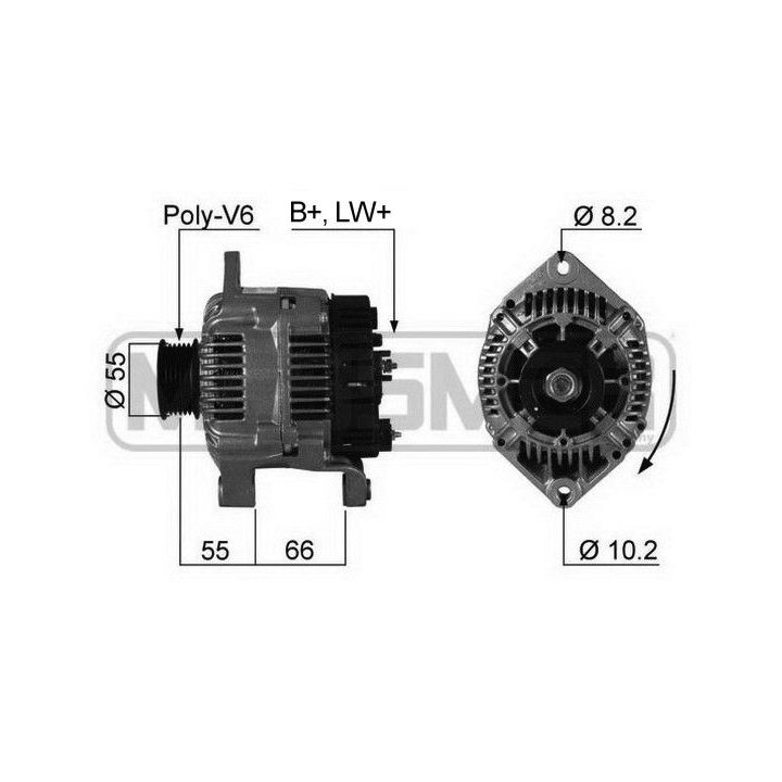 Kintamosios srovės generatorius ERA 210261A