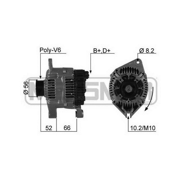 Kintamosios srovės generatorius ERA 210268A
