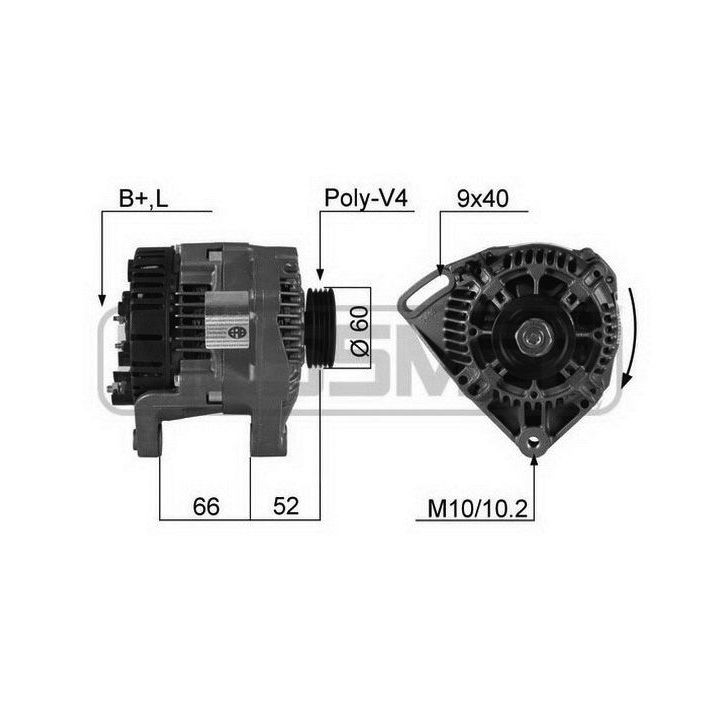 Kintamosios srovės generatorius ERA 210284R
