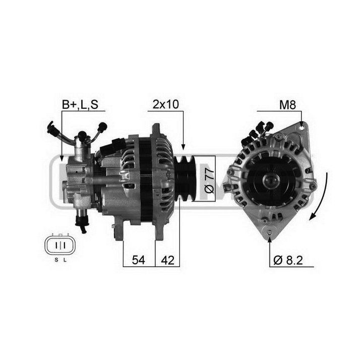 Kintamosios srovės generatorius ERA 210332