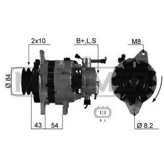 Kintamosios srovės generatorius ERA 210334