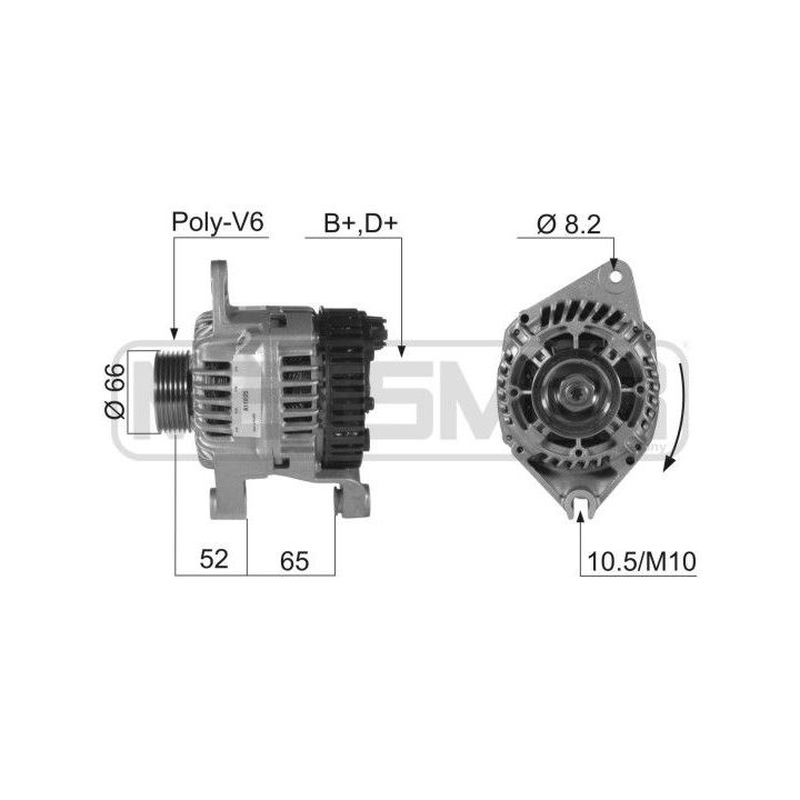 Kintamosios srovės generatorius ERA 210338A