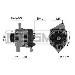 Kintamosios srovės generatorius ERA 210346R