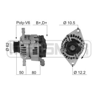 Kintamosios srovės generatorius ERA 210355A