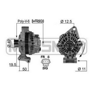 Kintamosios srovės generatorius ERA 210367A