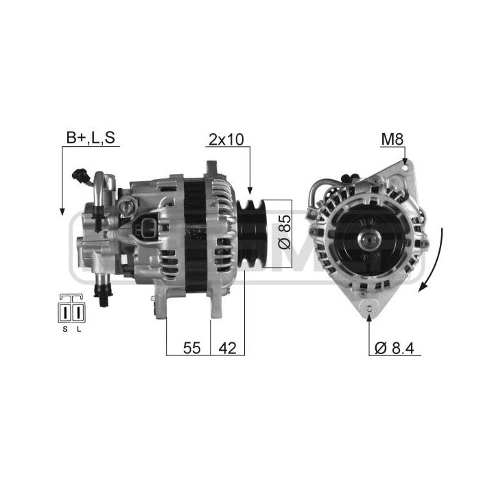 Kintamosios srovės generatorius ERA 210371