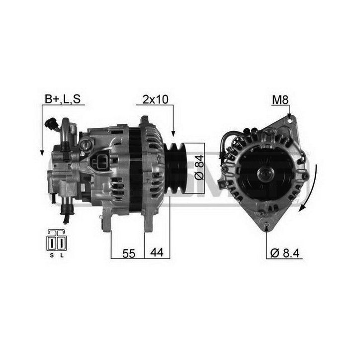 Kintamosios srovės generatorius ERA 210372A