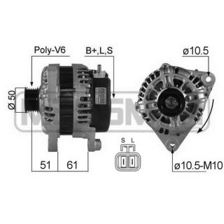 Kintamosios srovės generatorius ERA 210376A
