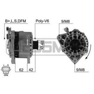 Kintamosios srovės generatorius ERA 210413