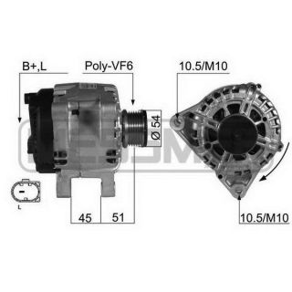 Kintamosios srovės generatorius ERA 210436A
