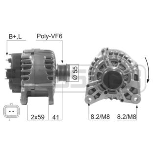 Kintamosios srovės generatorius ERA 210467A