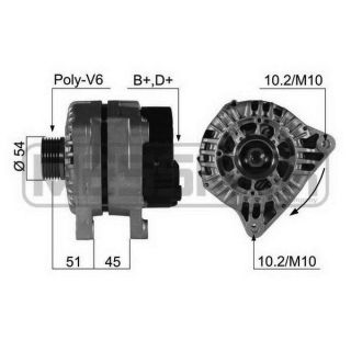 Kintamosios srovės generatorius ERA 210483